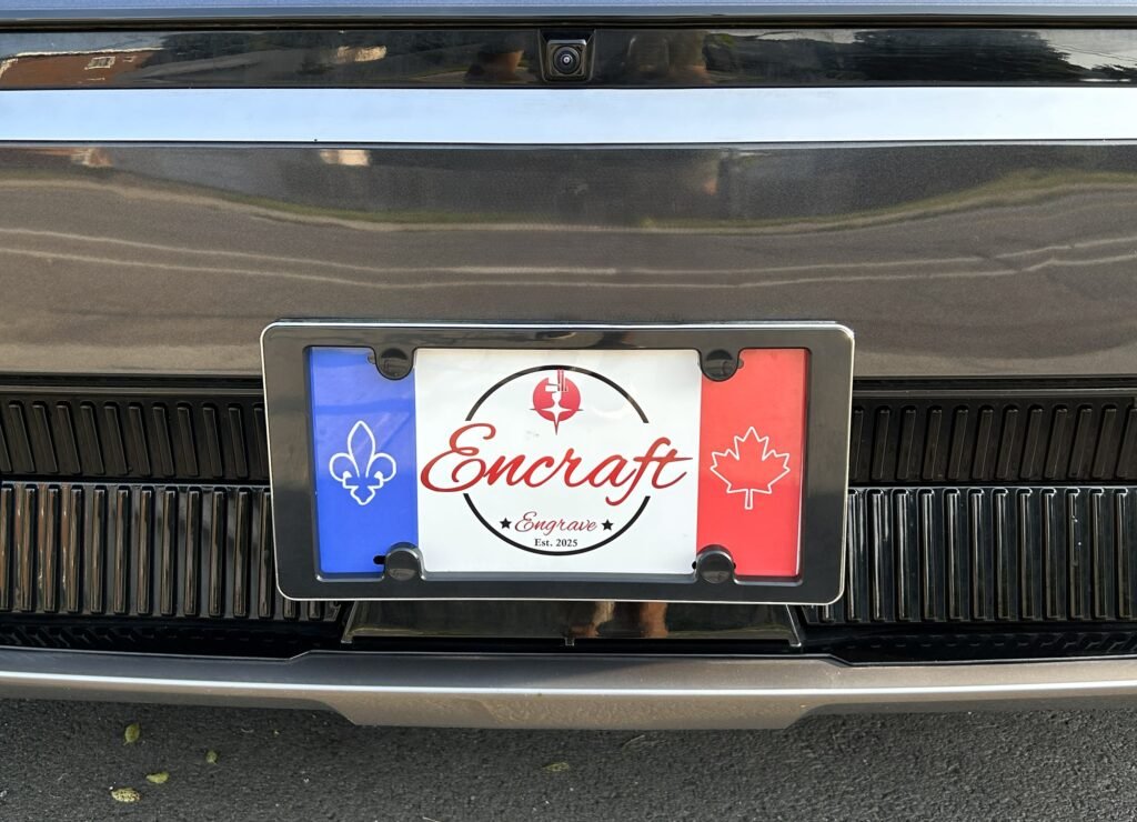 Personalized Aluminum License Plate – Sublimated Custom Sign