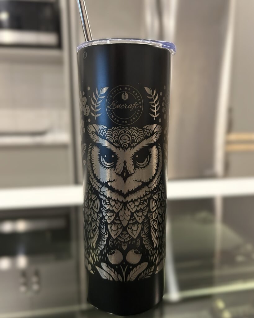 Custom Laser Engraved Tumbler