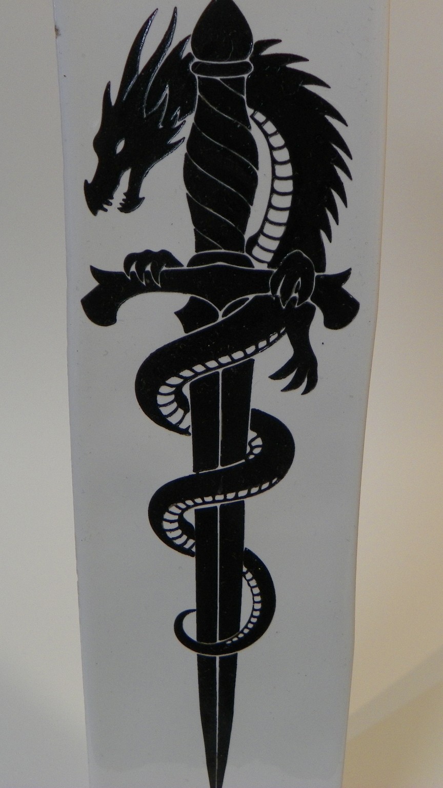 Engraved Wyrm/Dragon Tile - Image 2