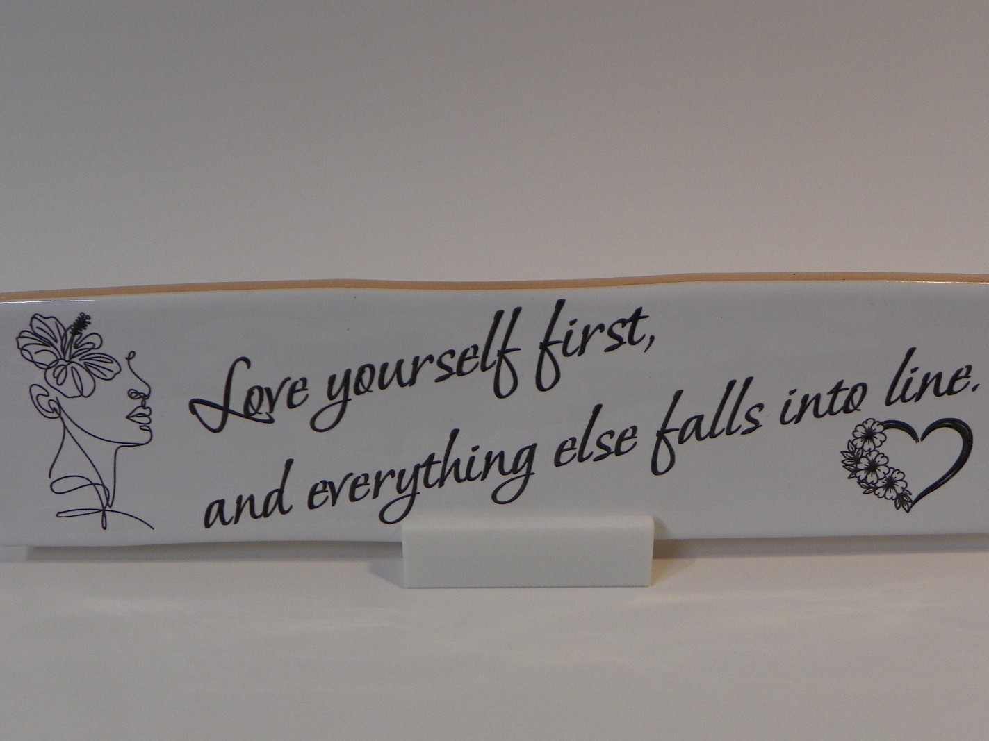 Engraved Inspirational Quote Tile - Image 2
